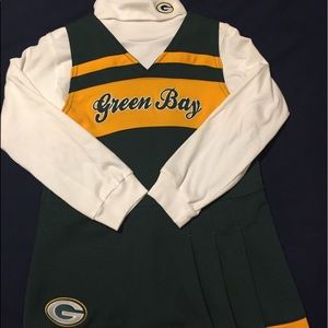 Green Bay Packers NFL Cheerleader Girls Outfit